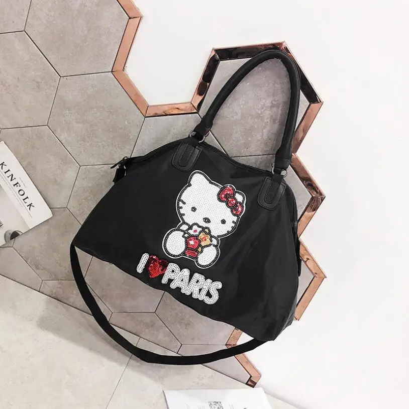 Новая модная дорожная сумка Disney Водонепроницаемая спортивная с блестками и