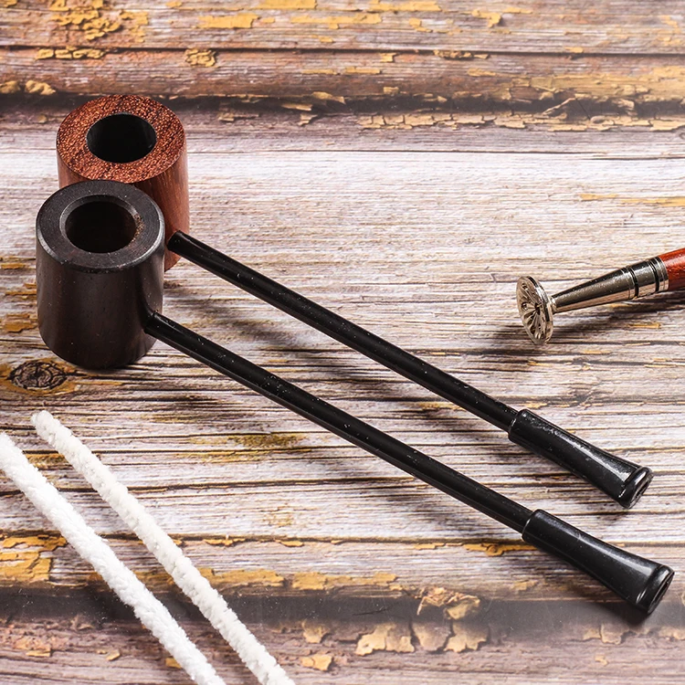 Трубка из черного дерева портативные курительные трубки измельчитель для табака