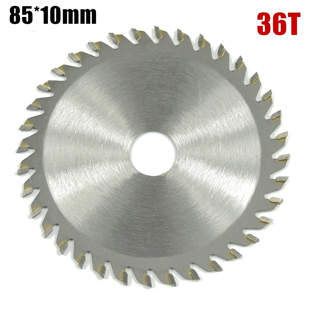 

85x10mm 36T Carbide Circular Saw Blade For Wood Cutting Plastic Cutting Wheel Dics Power Tool Blades Angle Grinder Accessories
