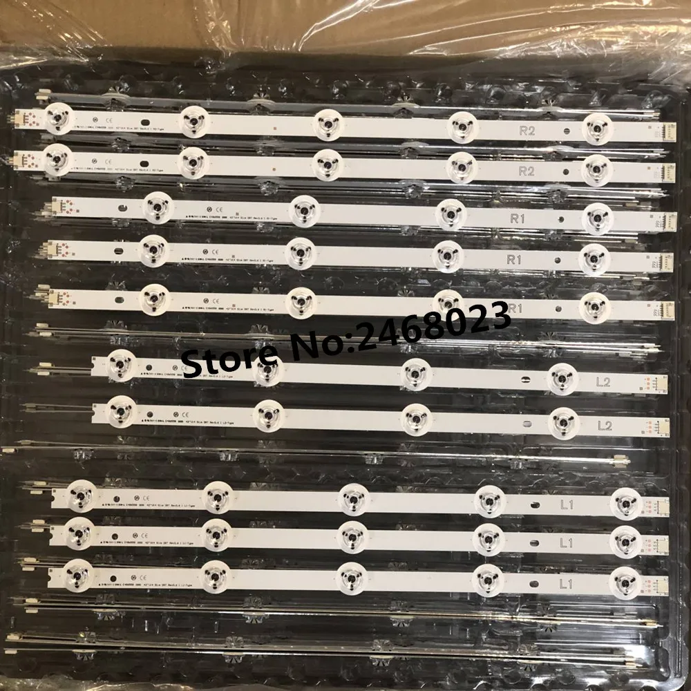 Светодиодный полосы 42 &quotV14 тонкий DRT Rev0.6 для 42LB670V 42LB671V 42LB679V 42LB700V 42LB730V 42LB731V 6916L 1682A