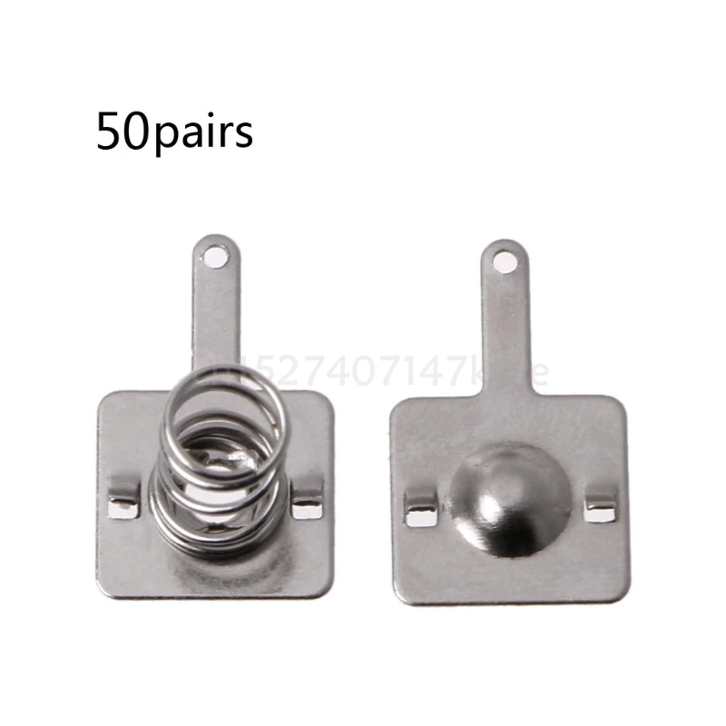 

Metal Battery Spring Plate Set for AA AAA Positive Negative Contact 50 Pairs/set