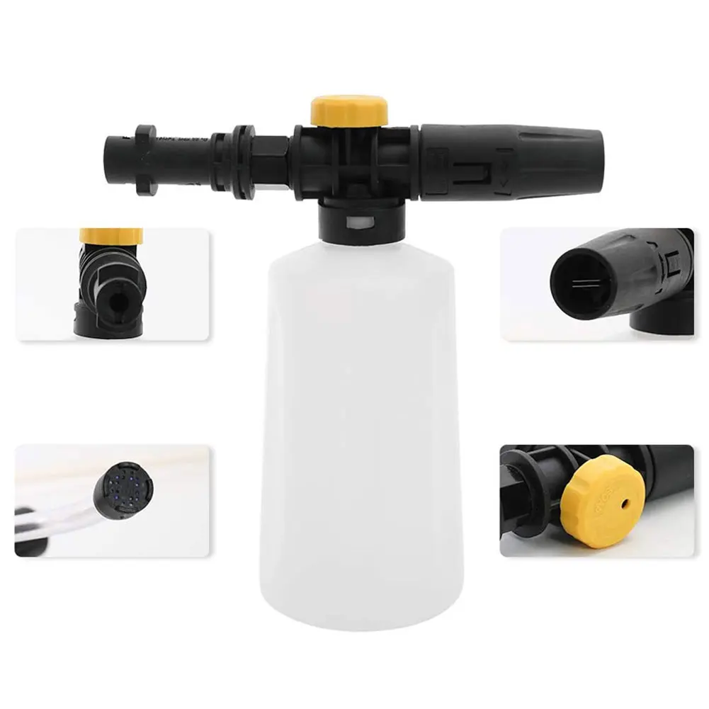 

Snow Foam Lance For Karcher K2 - K7 High Pressure Foam Gun Cannon All Plastic Portable Foamer Nozzle Car Washer Soap SprayerNice