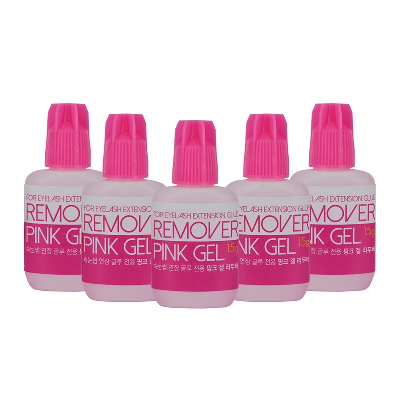 5 шт./лот корейское розовое средство для снятия геля ресниц инструменты макияжа