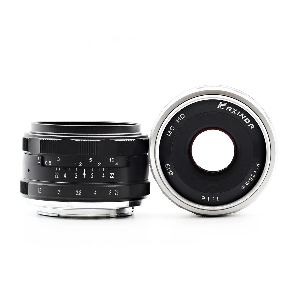 

Kaxinda 35mm f/1.6 Standard Manual Prime Lens for Micro 4/3 m4/3 Olympus EPM3 EPL7 EPL5 OM-D EP1 EP2 EP3 EP6 EPL7 EPL6 EPL3