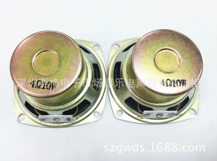 В производитель поставок 3 дюймов (77 мм с высоким квадратным антимагнитный 4 Ом 10