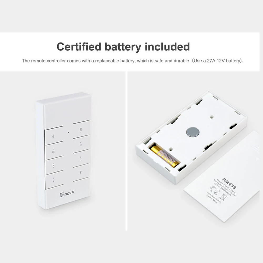 SONOFF-IFan03+RM433+ Wi-Fi Ceiling Fan Light Controller Intelligent Switch Led Lamp Smart Control For Google Home Alexa Nest |