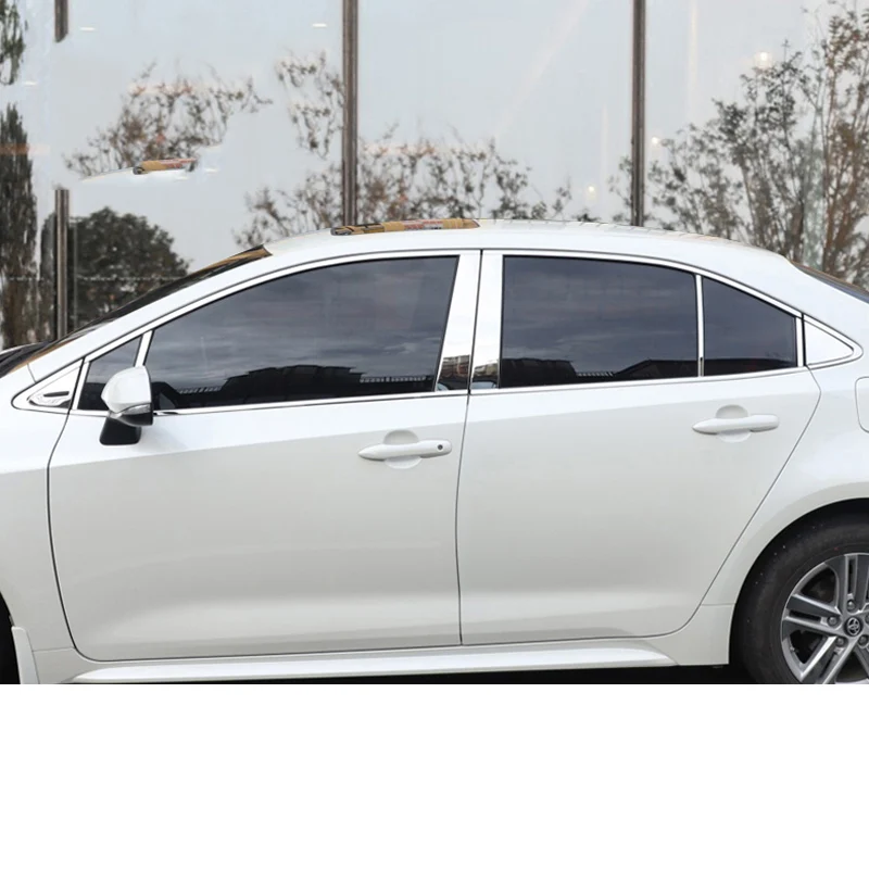 Lsrtw2017 для Toyota Corolla 2020 E210 отделка окна автомобиля декоративные внешние аксессуары