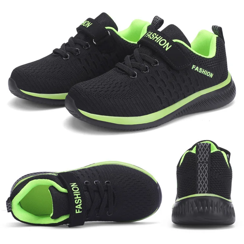 

2021 New Children Sport Shoes For Boys Sneakers Fashion Breathable Kids Casual Walking Sneakers Lightweight Girls Running Shoes