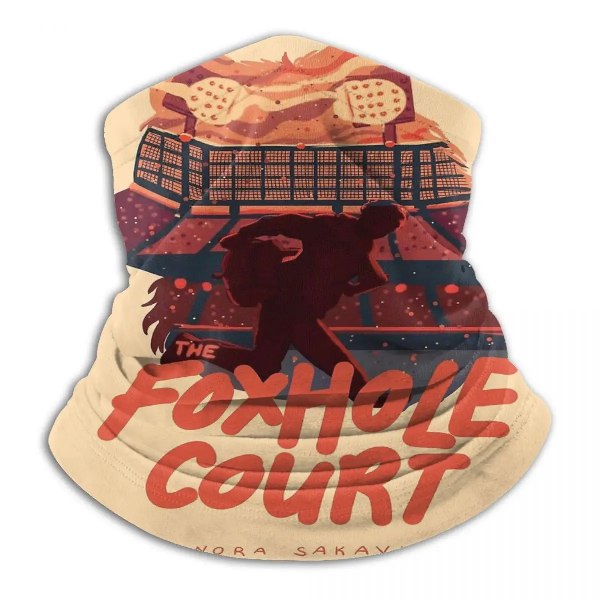

The Foxhole Court Book Cover Balaclava Mask Scarf Bandana Hunting Winter Tactic Hiking Scarf Man's Neck Cover