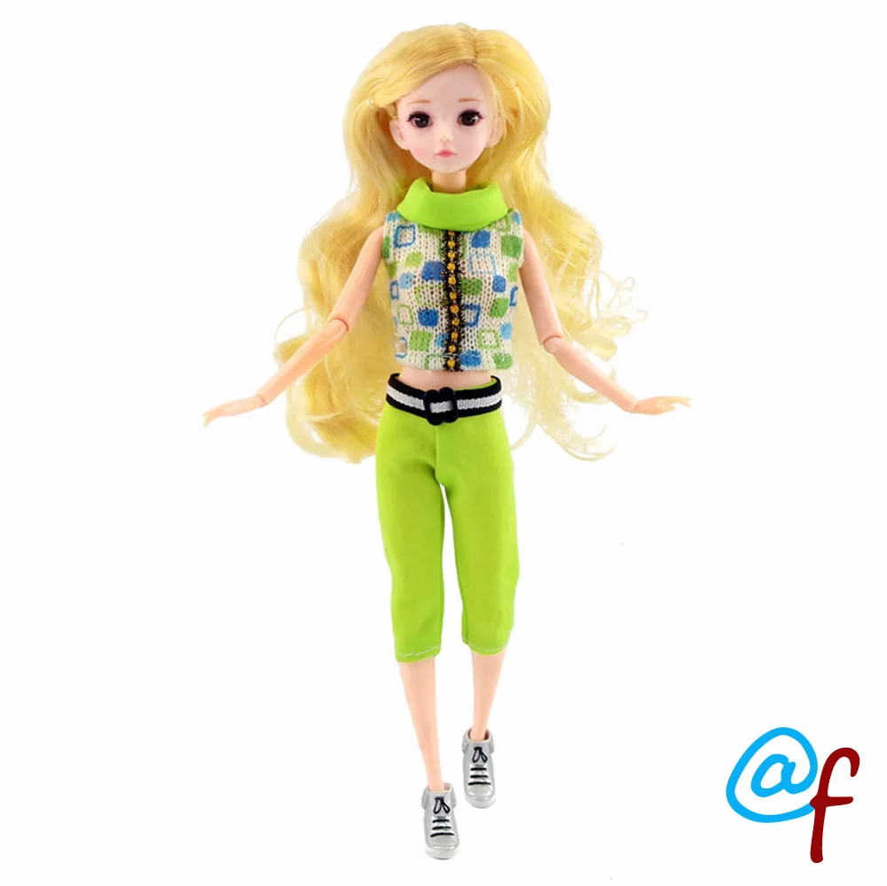 N 6 1 комплект Одежда для кукол девочек сделай сам 1/6 OOAK Beauty Doll's Dress брендовый