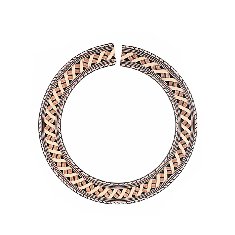 

Classical Guitar Wood Inlay Soundhole Rosette Inner Dia 9m