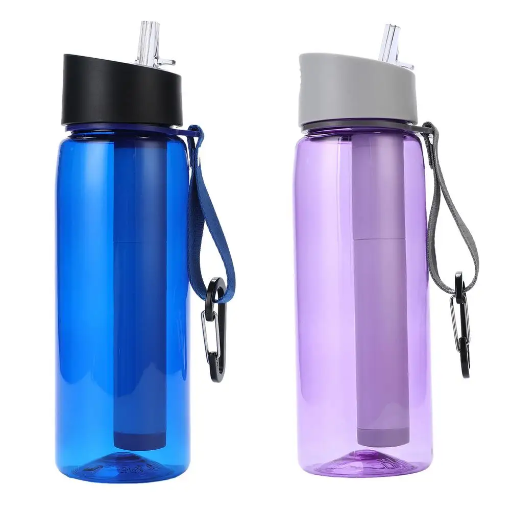 

Фильтр для воды емкостью 650 мл, портативная Кружка со встроенными небольшими вредными веществами, безопасное питье для активного отдыха