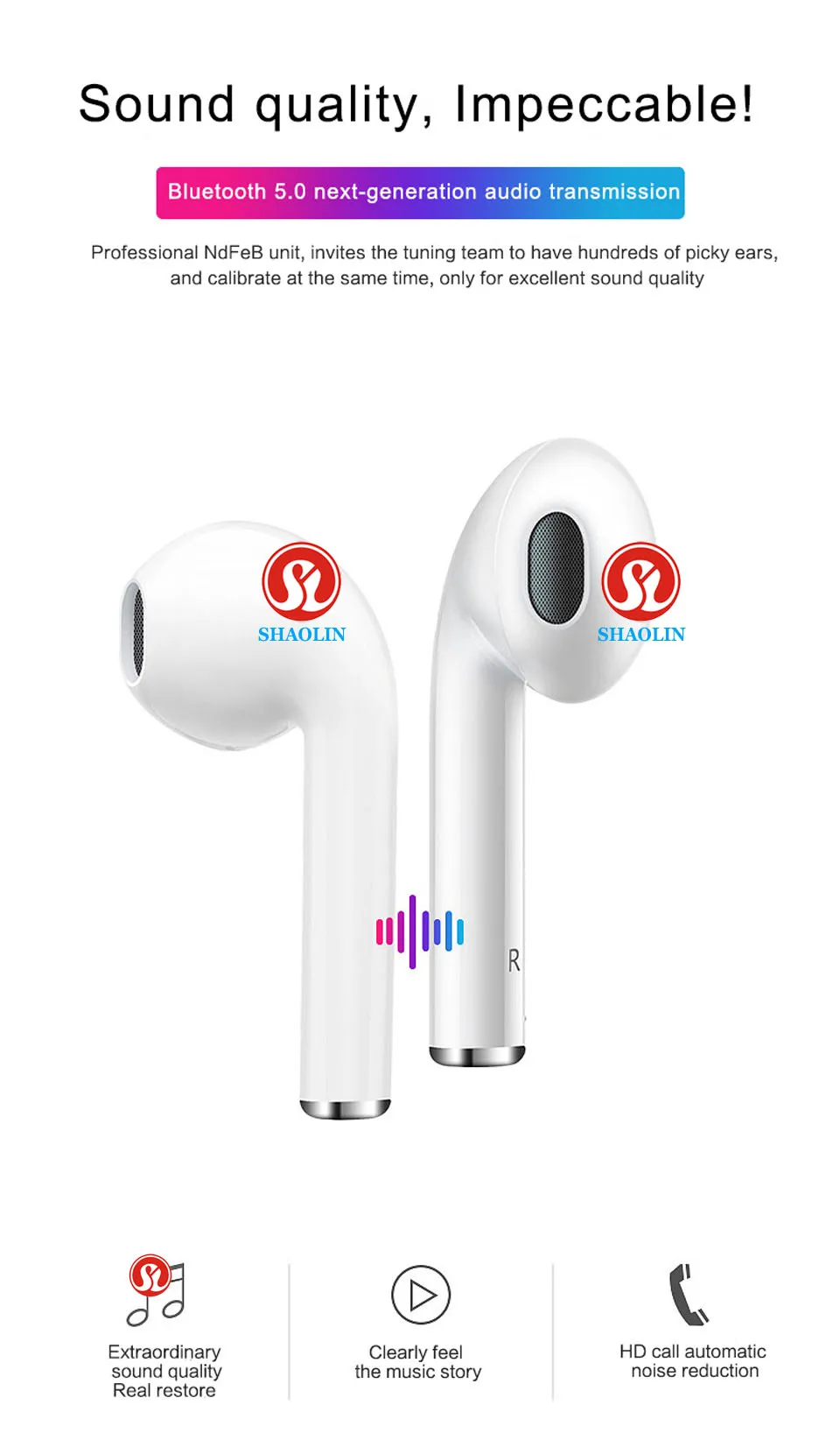 Абсолютно новые для apple pods беспроводные Bluetooth наушники и головной телефон для мобильного телефона Mac Watch samsung Xiaomi