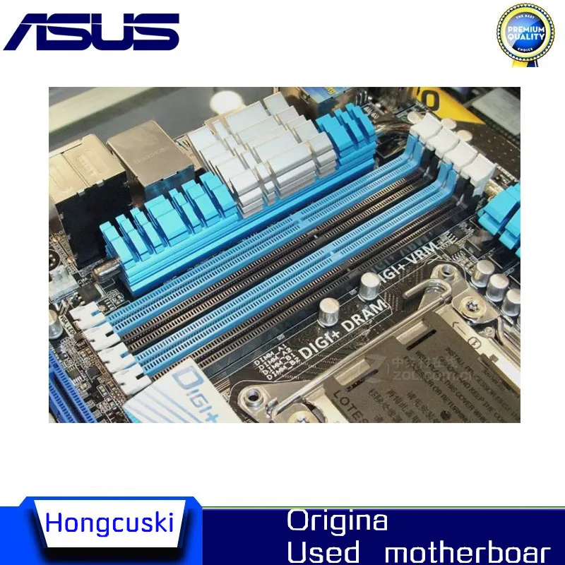 Для ASUS P9X79 Deluxe б/у оригинальная материнская плата LGA 2011 DDR3 X79 |