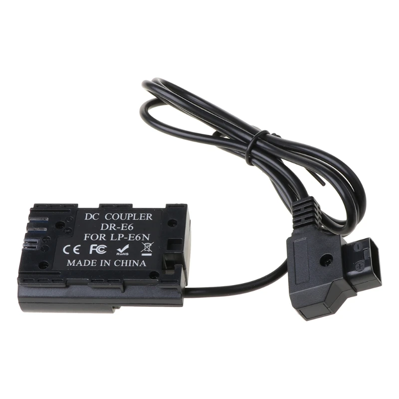 D-Tap To Lp-E6 Fully Decoded Dummy Battery Power Supply Adapter for -Canon 5D Ii/Iii/Iv 5Dsr 6D 6Dii 60D 70D Camera | Электроника