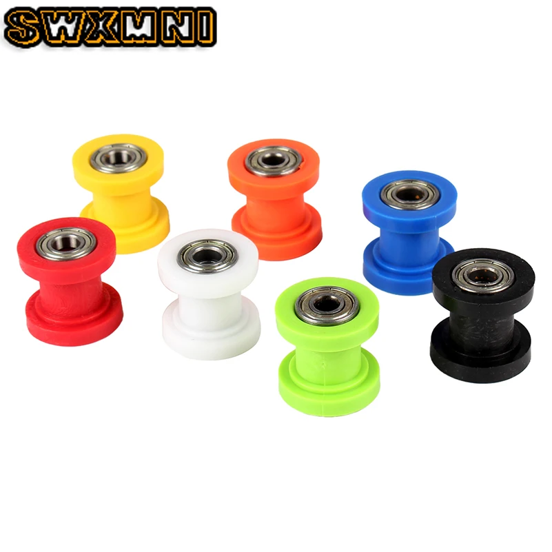 8 мм 10 цепи роликовый ползунок натяжной шкив регулятора колесо направляющего