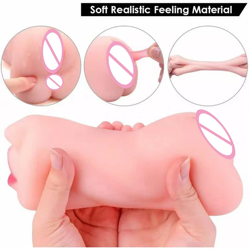 Секс-игрушки для мужчин искусственная вагина Мужской мастурбатор рот оральный