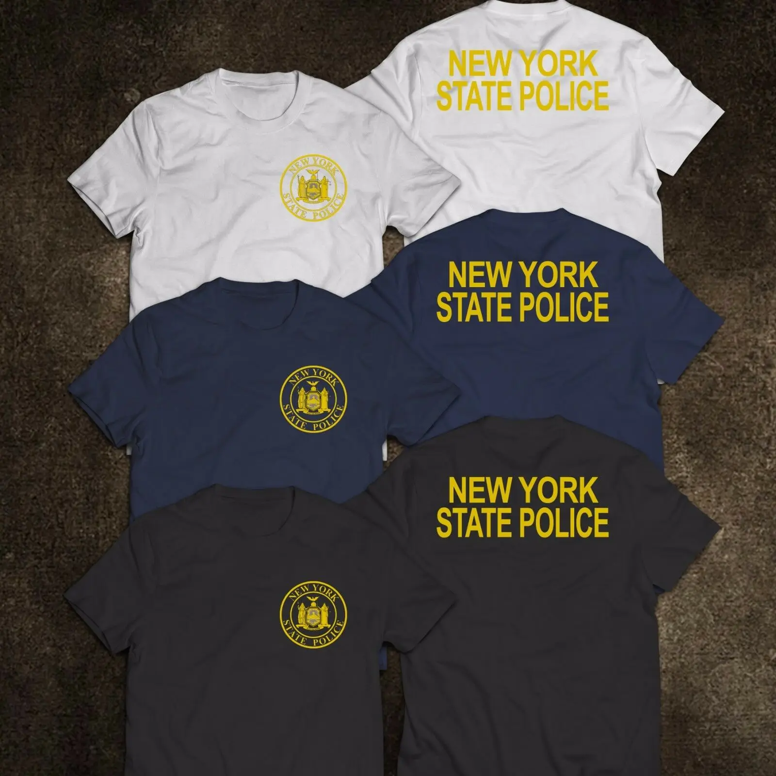 Нью Йорк Стэйт полиция США Department Tee T Shirt S 3XL| |