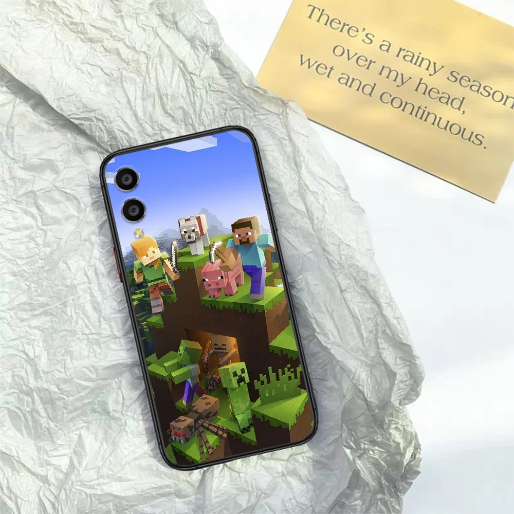 

Sandbox game Mini World Phone Case For HUAWEI Honor 6 7 8 A S 9 X Mate 10 20 30 i Lite Pro Y7 2019 black Etui Silicone