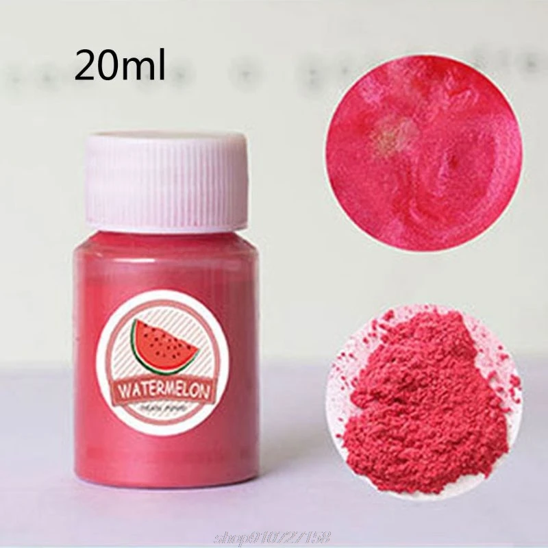 

24 Colors Mica Mineral Powder Epoxy Resin Pigment Pearlescent Pigment Natural Mica Colorant Soap Makeup Jewelry F05 21 Dropship