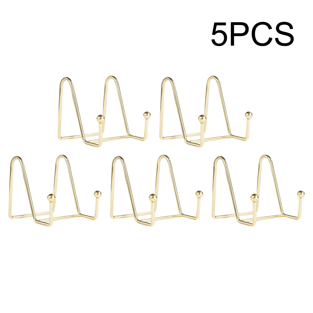 

5 шт. Универсальная Портативная настольная Нескользящая устойчивая гостиная однотонная рамка для картин для дома и офиса подставка для дис...