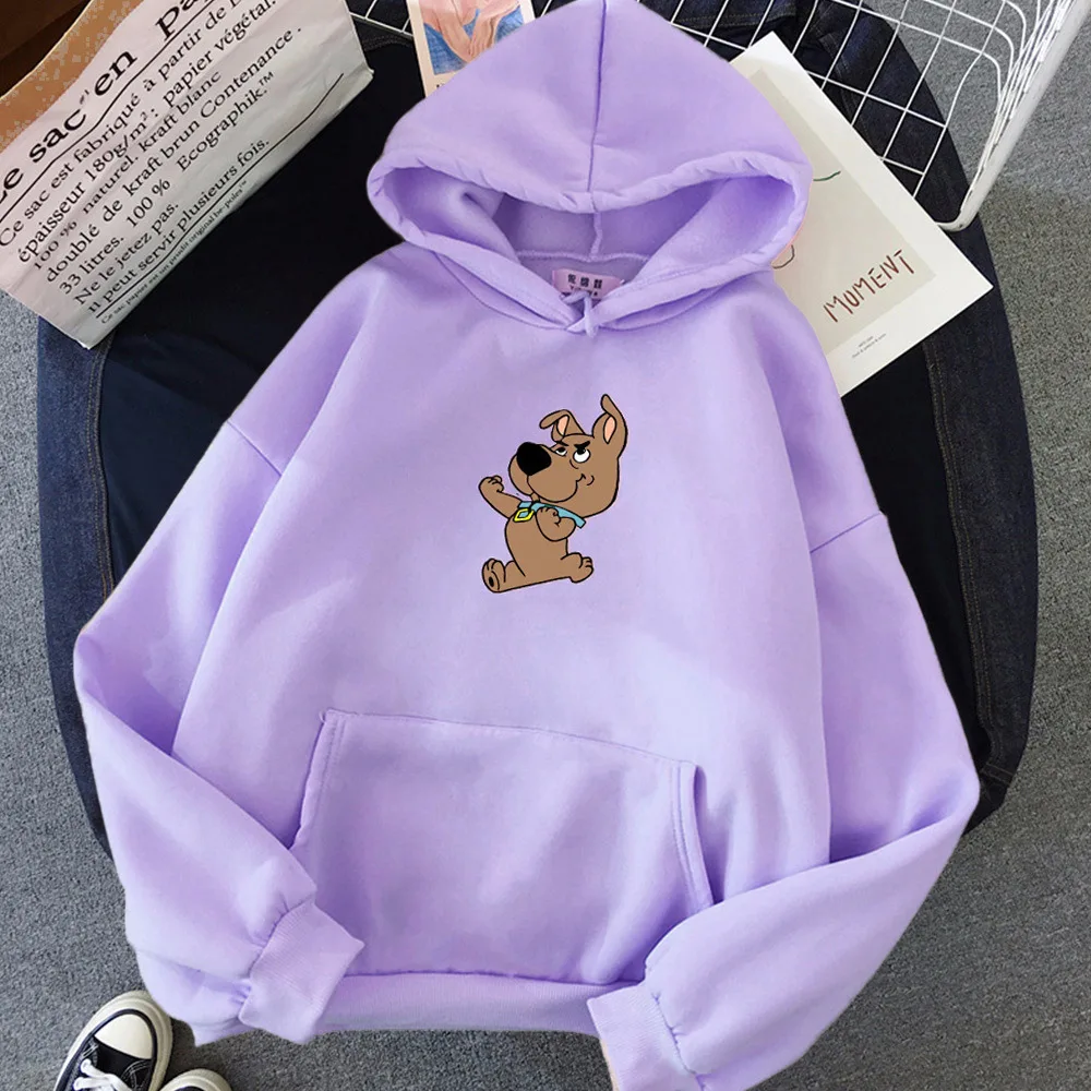 Anime Print Oversized Hoodies Women Sweatshirt Kawaii Top Clothes Full Sleeve Harajuku Hoody Female Winter Coat Hoodies Pullover