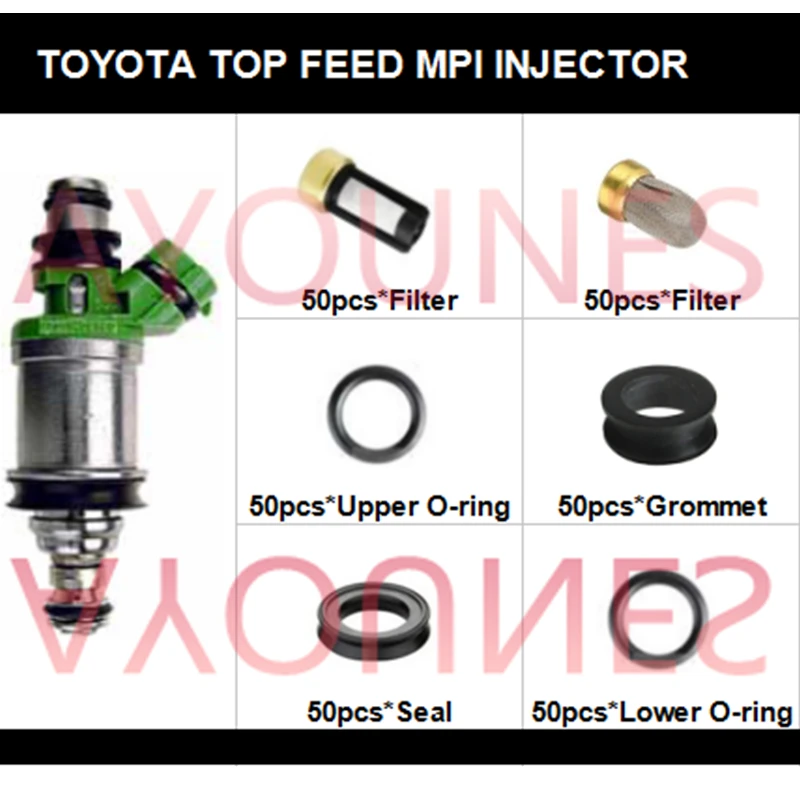 Ремонтные наборы деталей топливной форсунки для TOYOTA Camry Celica MR2 RAV4 2.2l 2 0 23250-74140