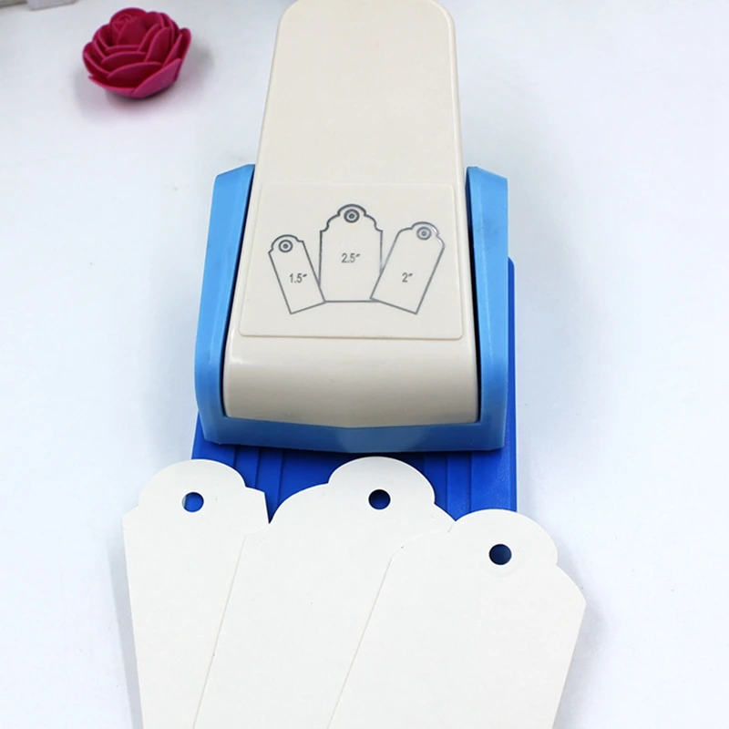 DIY Tag Puncher Bookmark Gift Paper Punch Tool Manual | Канцтовары для офиса и дома