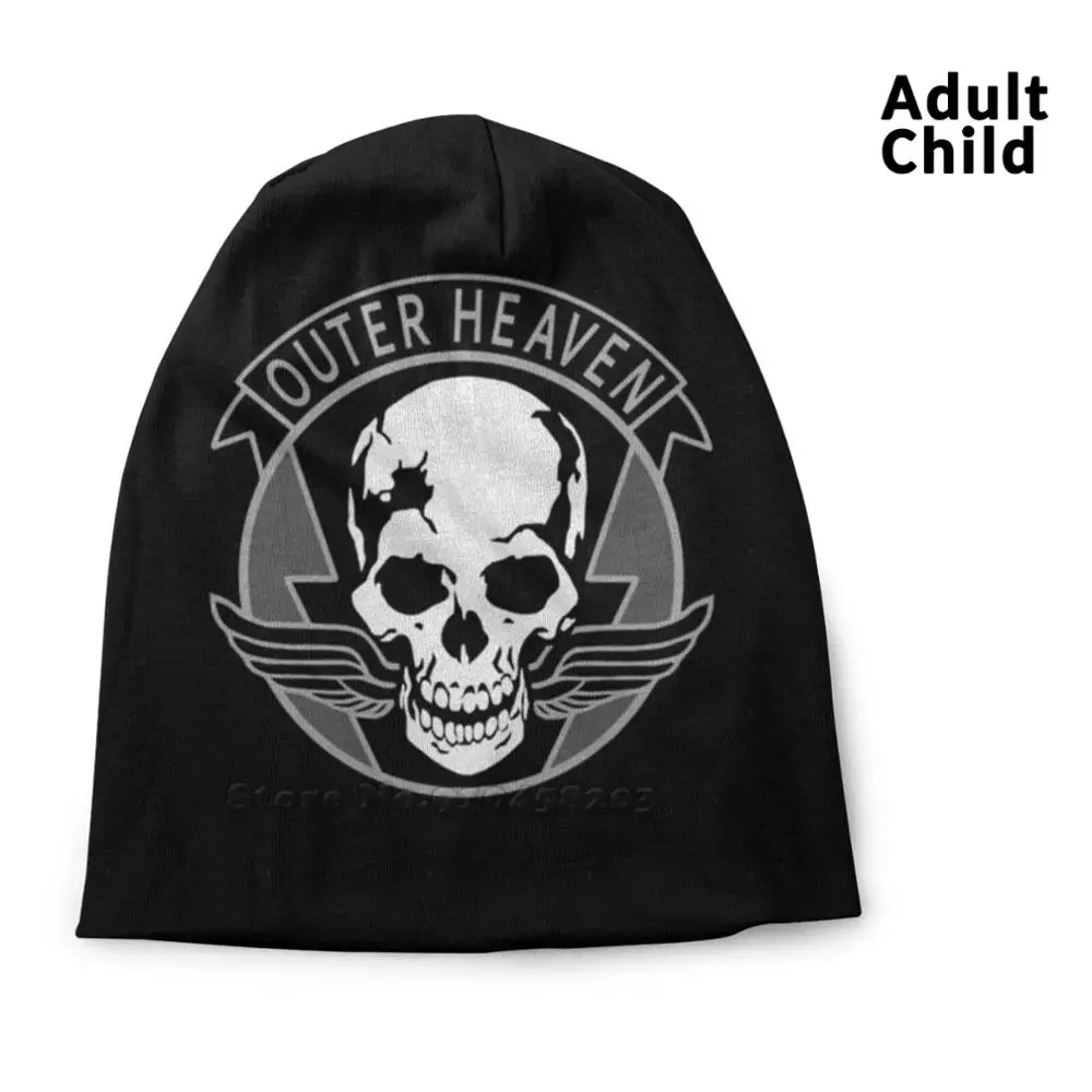 

Outer Heaven Knitted Cap Casual Beanies Hip-Hop Hat Outer Heaven Metal Gear Metal Gear Solid Video Game