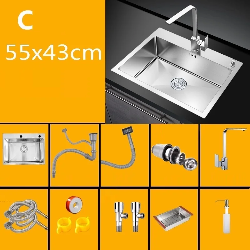 

Evier Waschbecken Portable Keuken Gootsteen Inox Lavello Cucina Kitchen Pia Cozinha De Cocina Fregadero Lavabo Dishwash Sink