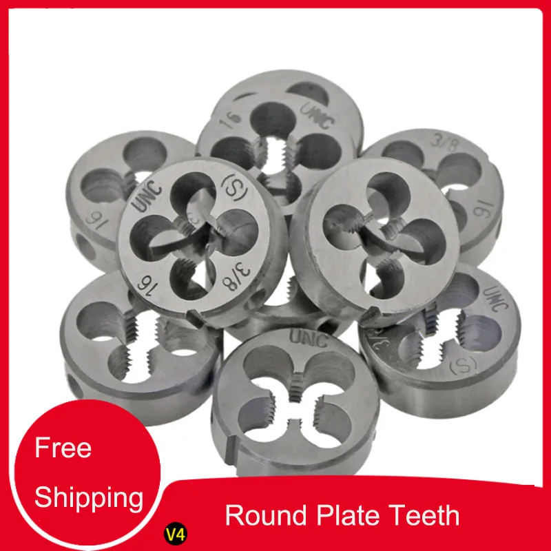 Зубцы круглой пластины UNC ASME/BSW BS зубцы 4 #6 #8 #10 #1/8 5/32 3/16 1/4 5/16|Детали инструментов| |