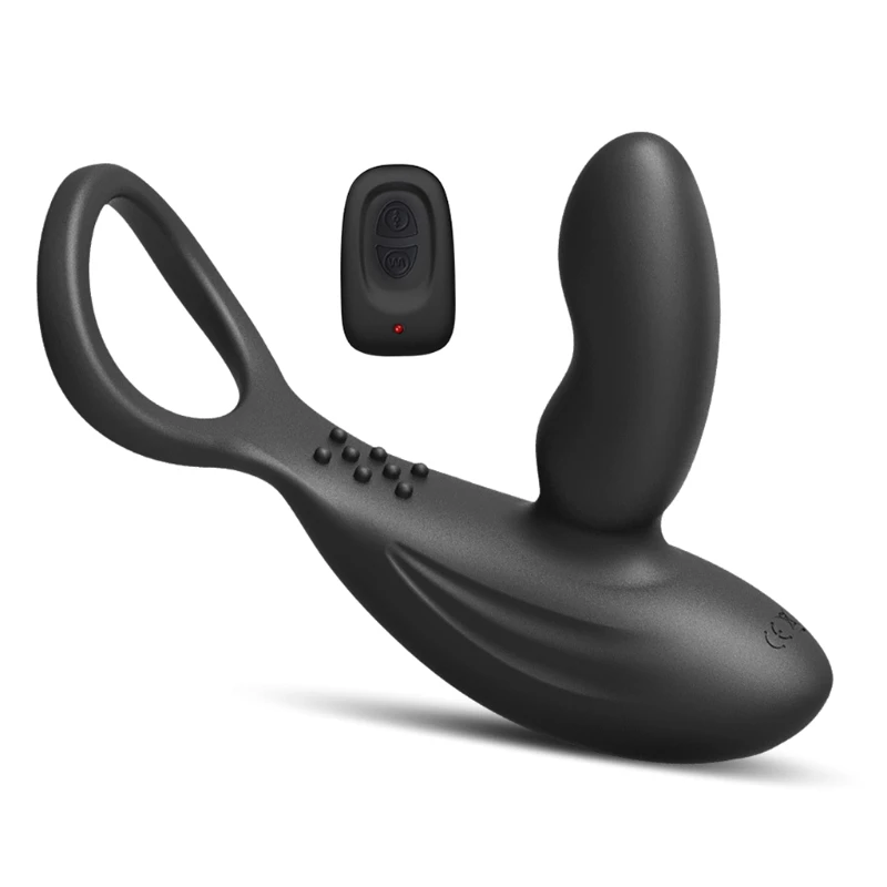 Multispeed Vibration Mode Men Butt Plug Vibrating Prostate Massager Stimulator