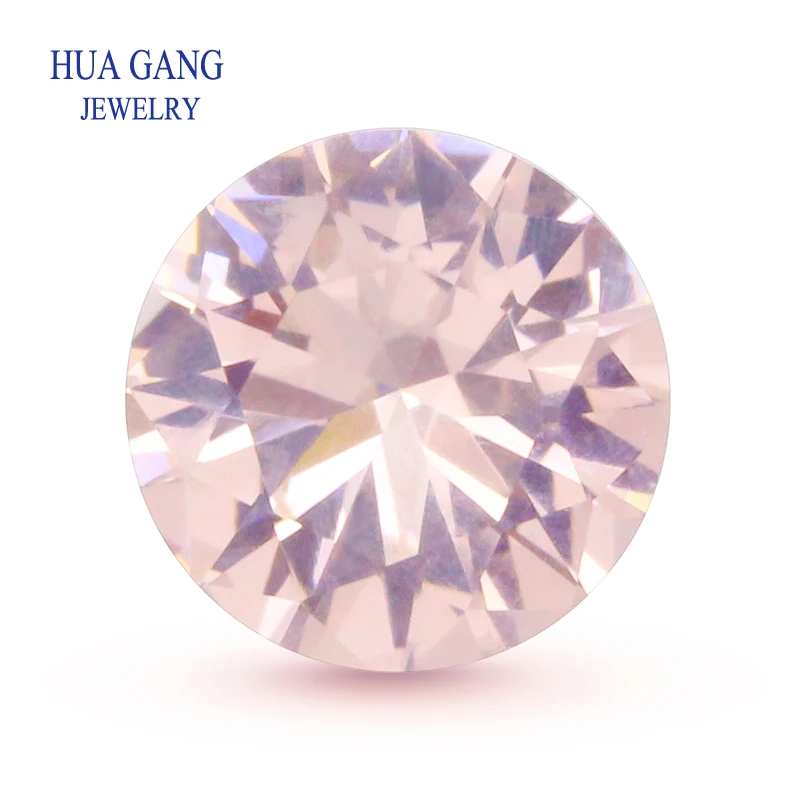 

180# Morgan Nano Stone Round Brilliant Cut Synthetic Gems For Jewelry 2.0~10.0mm Free Shipping