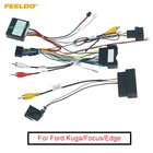 Автомобильный 16-контактный Android стерео электропроводка FEELDO с Canbus для Ford Kuga(18-19)Focus(12-18)Edge(15-18)Explorer(18 +)