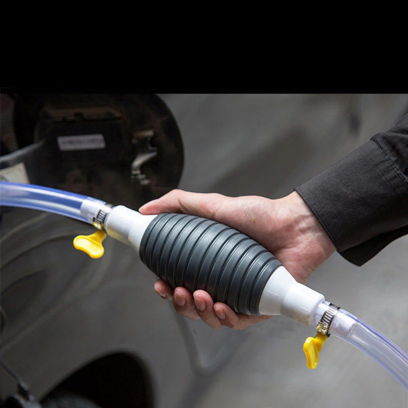 2020 New Useful Fuel Liquid Transfer Pump Manual Hand Suction Oil Water Petrol Diesel Pipe | Инструменты
