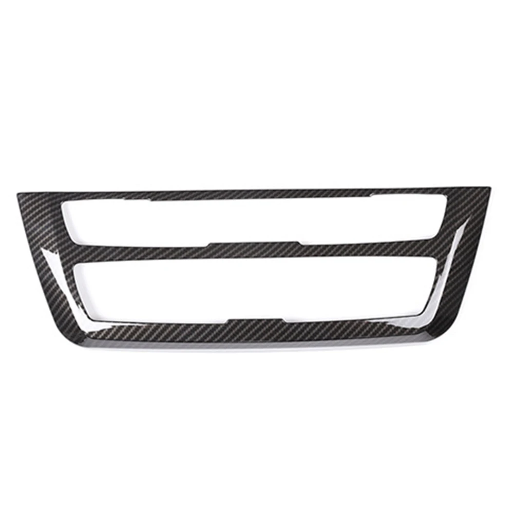 

Carbon Fiber Style ABS Plastic Center Decoration Frame Trim For BMW 3 4 Series GT F30 F32 F34 2013-2018 Central Control Box