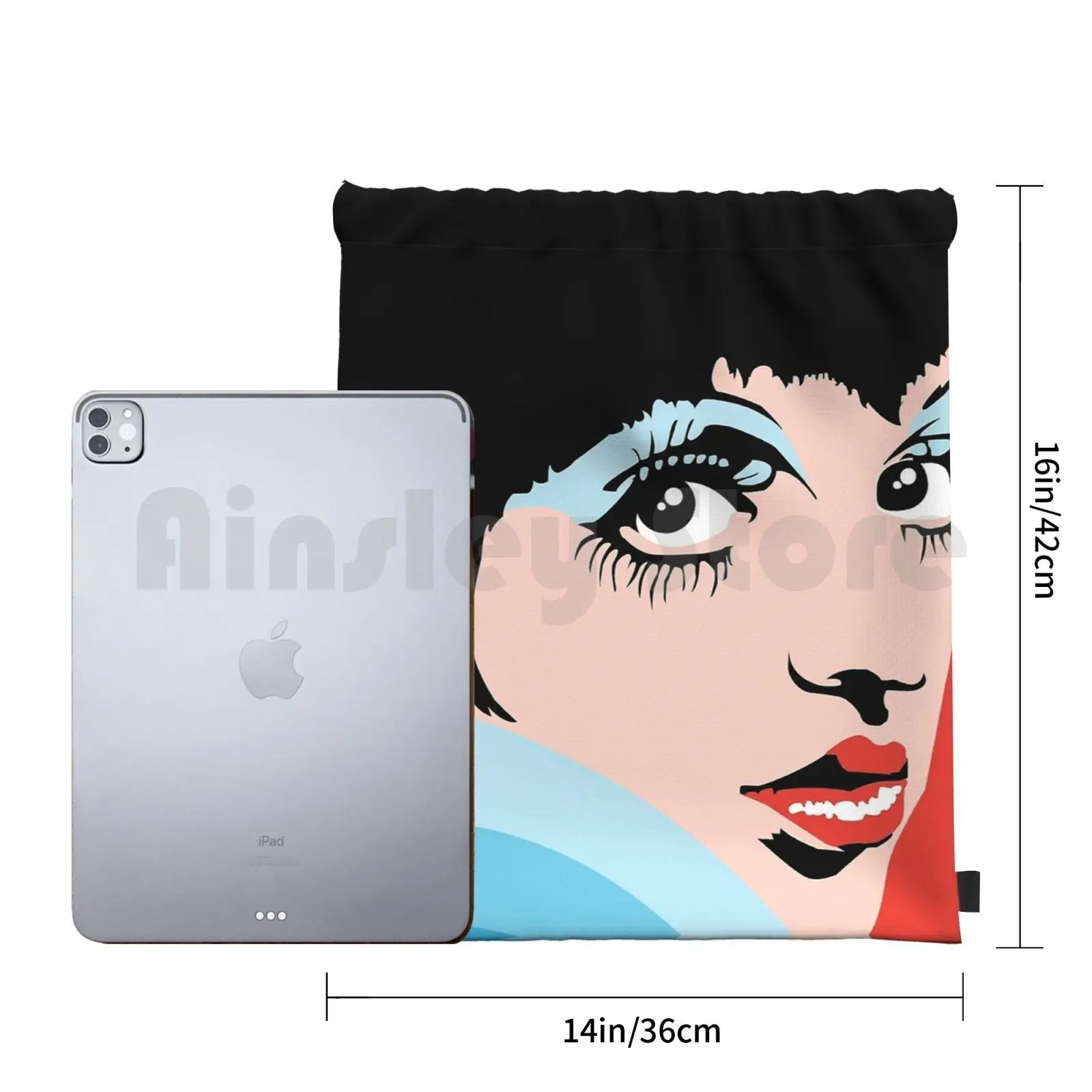 Векторная Фотосумка Liza Minnelli рюкзак сумка с кулиской водонепроницаемая для