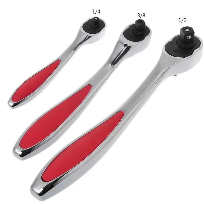 

Гаечный ключ с трещоткой, 72 зубца, 1/4 дюйма, 3/8 дюйма, 1/2 дюйма