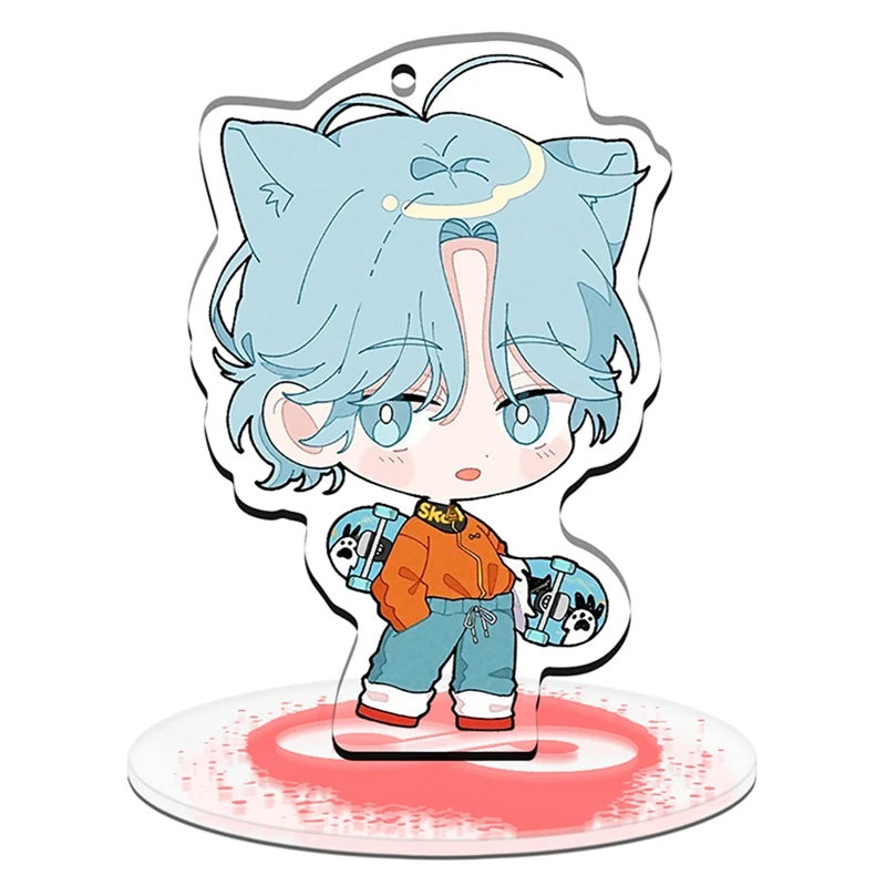 

Cute Anime SK8 the Infinity LANGA REKI SK EIGHT Stand Figure Model Plate Acrylic Double Sided Desk Decor Xmas Gifts