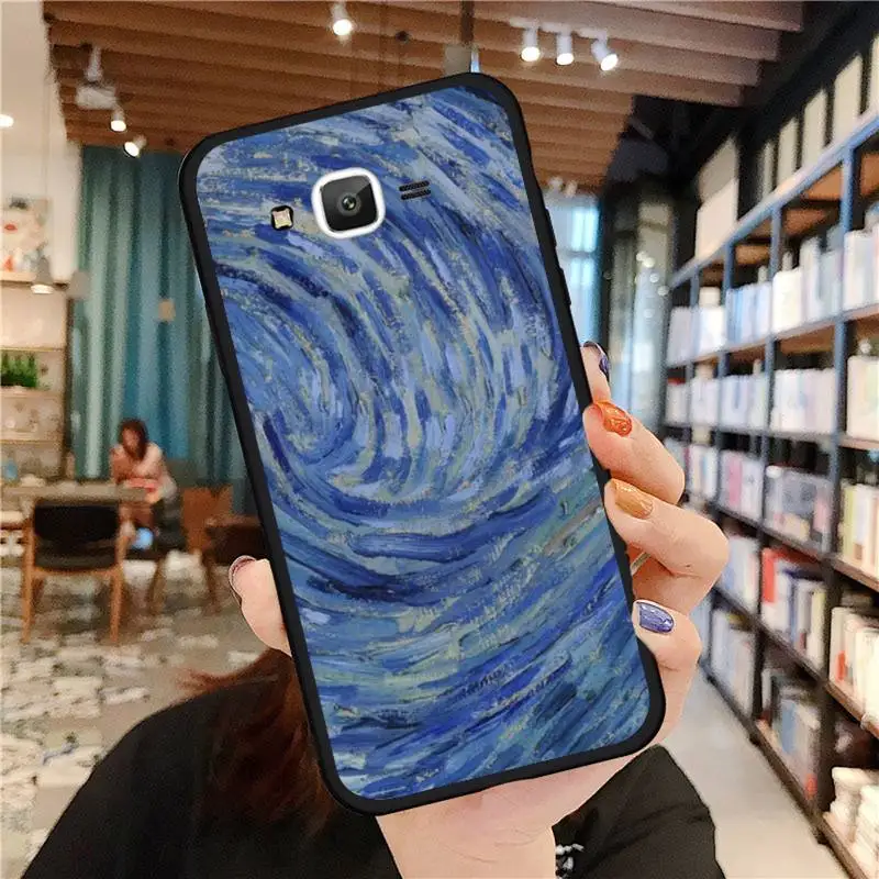 

art aesthetic van Gogh painting Phone Case For Samsung Galaxy J2 J4 J5 J6 J7 J8 2016 2017 2018 Prime Pro plus Neo duo