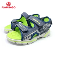 flamingo size 27 32 boys summer orthopedic sandals kids beach flat sandals causal kids soft shoes new