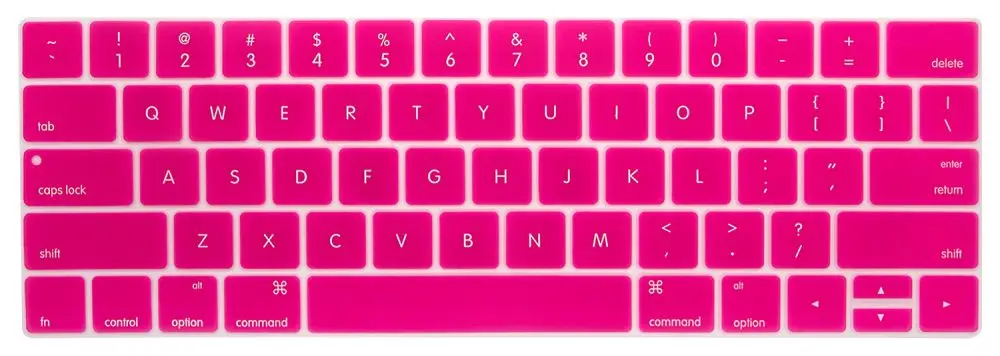 Английская американская Защитная пленка для клавиатуры для Macbook Pro 13,3 A1706 A1989 и 15,4 дюймов A1707 A1990 с сенсорной панелью