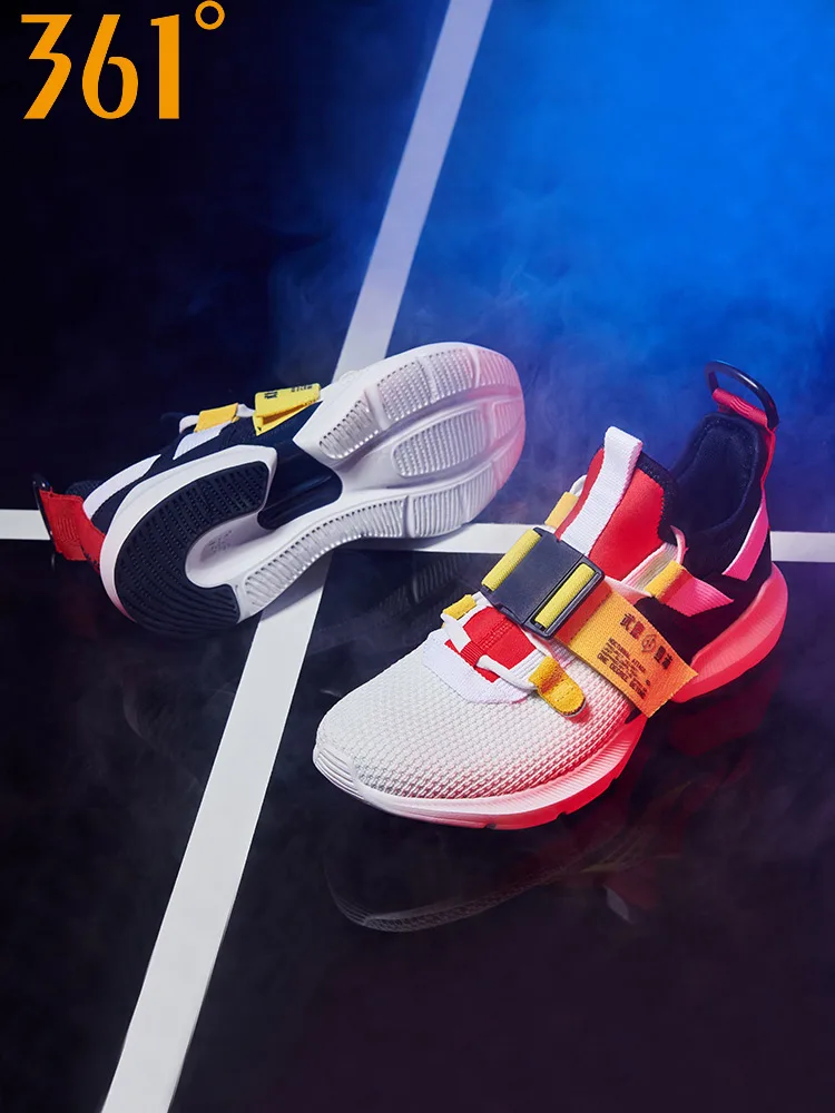361 градусов CF Мужская обувь для прогулок спортивные кроссовки из ТПУ поддержка