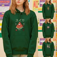 hoodie womens harajuku sweatshirts 2021autumnwinter fashion new korean printed harajuku couple clothing sets shirt pullover