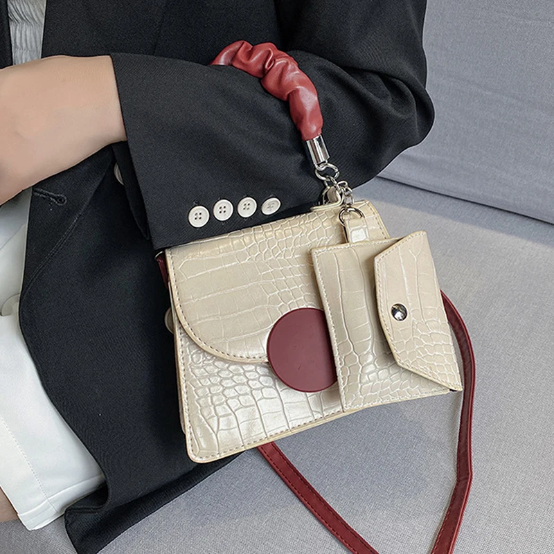 Новинка 2020 стильная модная текстурированная сумка повседневная женская в