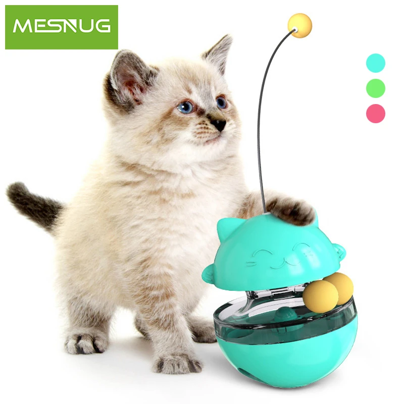 MESNUG игрушки для кошек с дозировкой еды Интерактивная Нетоксичная долговечная