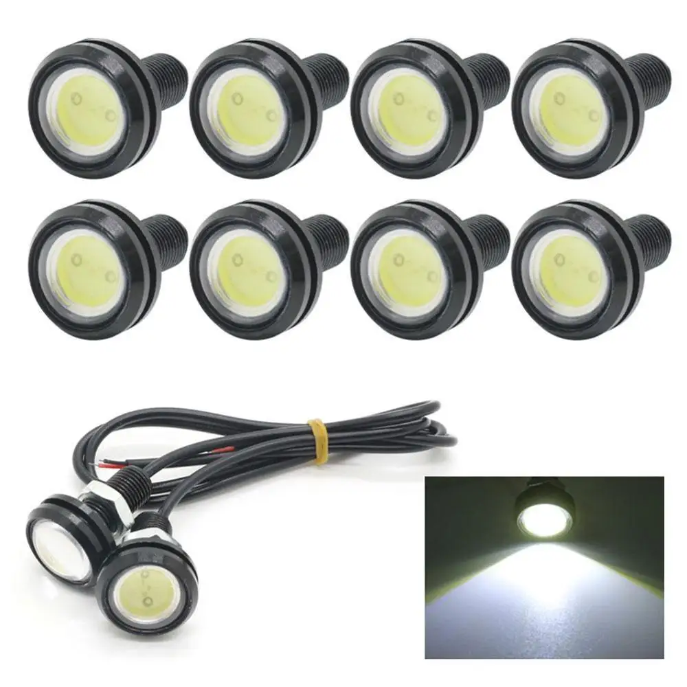 2 шт. Автомобильный светодиодный сигнальный фонарь COB авто DRL Дневной ходовой