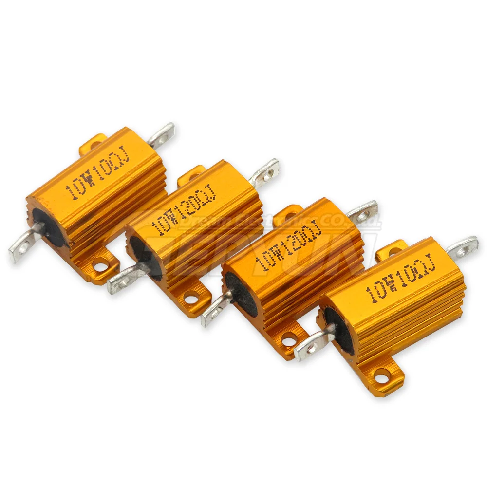 5 Вт 10 Вт алюминиевый мощный металлический корпус чехол с проволочным ...