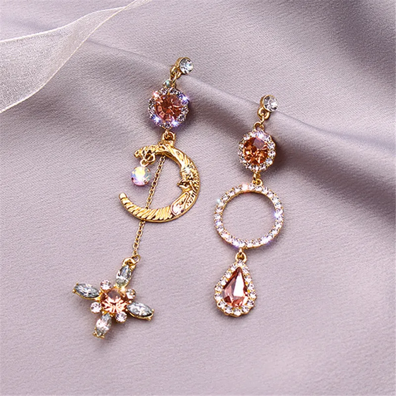 Богемные темпераментные Асимметричные Длинные серьги с кисточками в