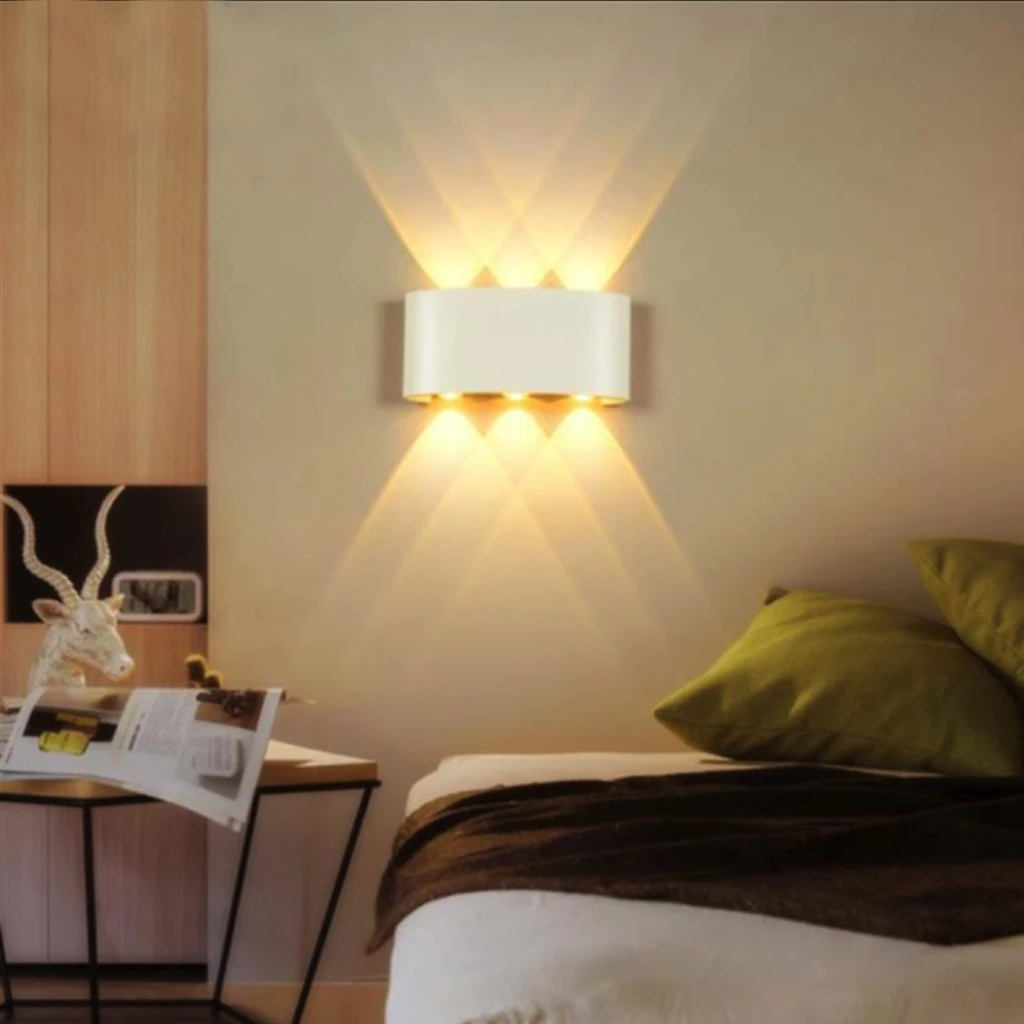 Современный светодиодный настенный светильник 6 Вт/8 Вт Водонепроницаемый